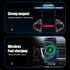 15W RGB Car Wireless Charger Magnetic Phone Holder Fast Charge Air Vent Phone Mount