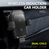 Car-mounted intelligent sensing wireless quick charge -Black