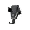 Car-mounted  wireless charger Smart inductive open close-Black