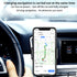 Car-mounted wireless charger holder with suction cup-Black