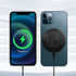 15W Car Magnetic Wireless Charger with Ambient Light Power Changer for Mobile