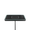 15W Car Fast Wireless Charger Silicone Pad Charging Launch Pad For Smartphone-Black