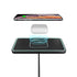 15W Car Fast Wireless Charger Silicone Pad Charging Launch Pad For Smartphone-Black