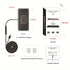 15W Car Fast Wireless Charger Silicone Pad Charging Launch Pad For Smartphone-Black