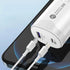 2in1 PD 38W (Type-C+Lightning）Fast Charge Adapter Compatible With iPhone 15 Series-White