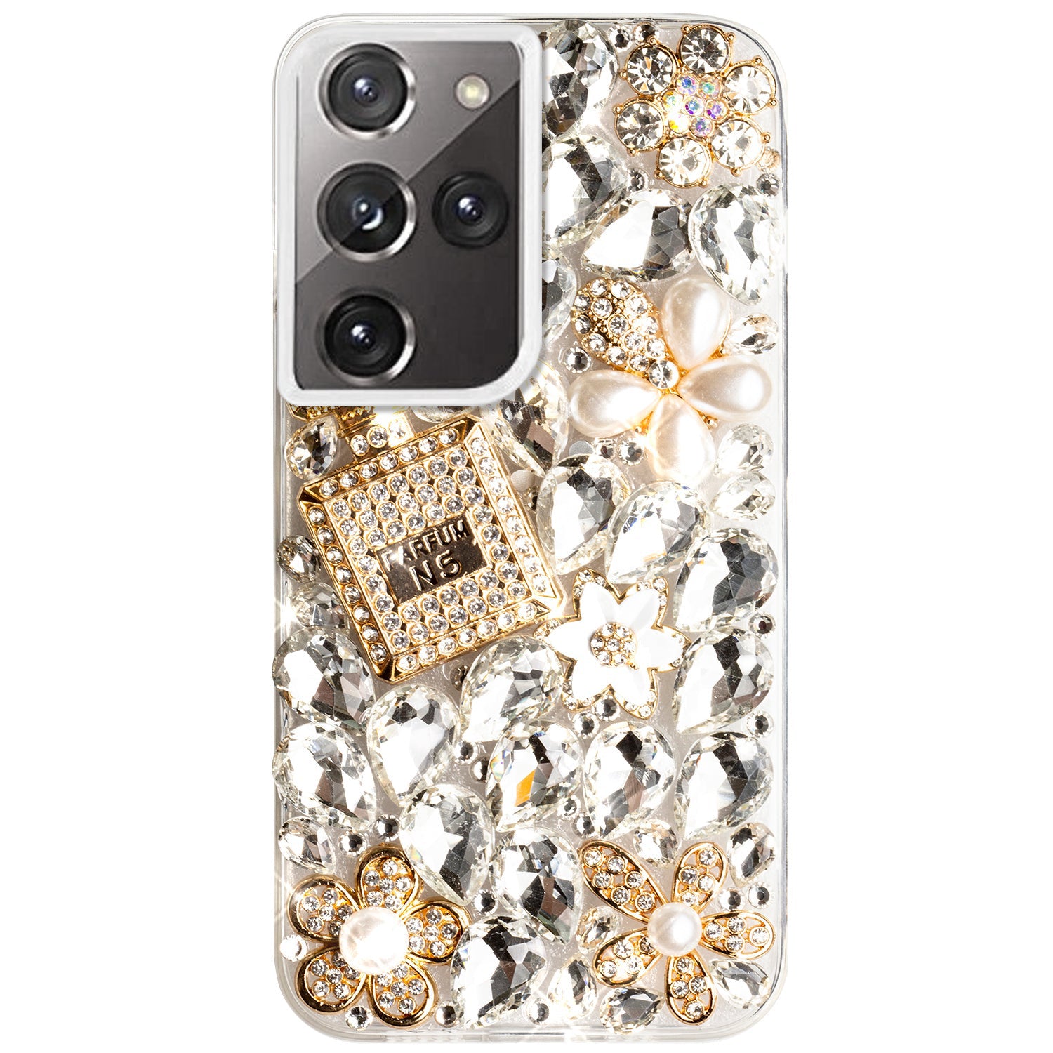 Samsung Galaxy S23 Ultra 3D Diamond Luxury Bling Bling TPU Case