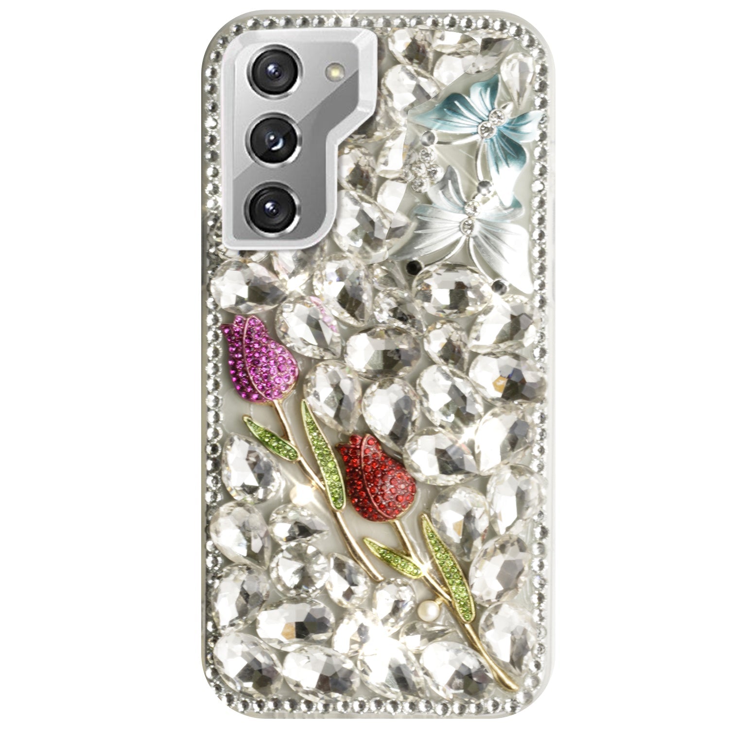 Samsung Galaxy S23 Plus 3D Diamond Luxury Bling Bling TPU Case