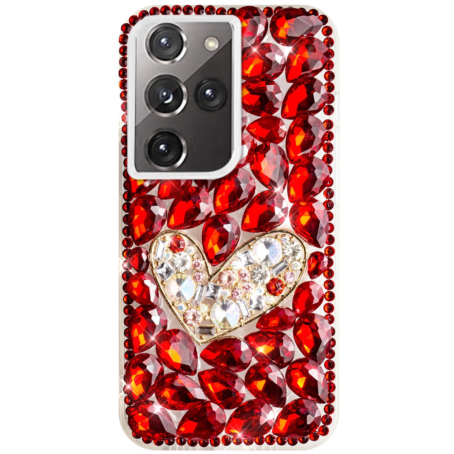 Samsung Galaxy S23 Ultra 3D Diamond Luxury Bling Bling TPU Case