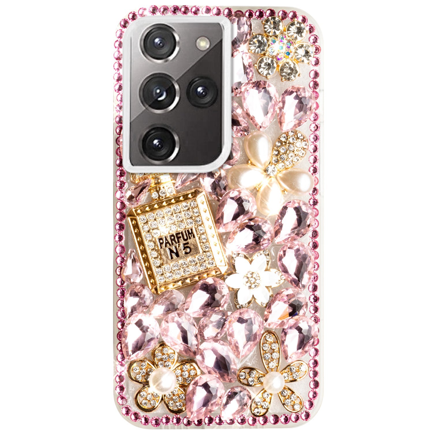 Samsung Galaxy S23 Ultra 3D Diamond Luxury Bling Bling TPU Case