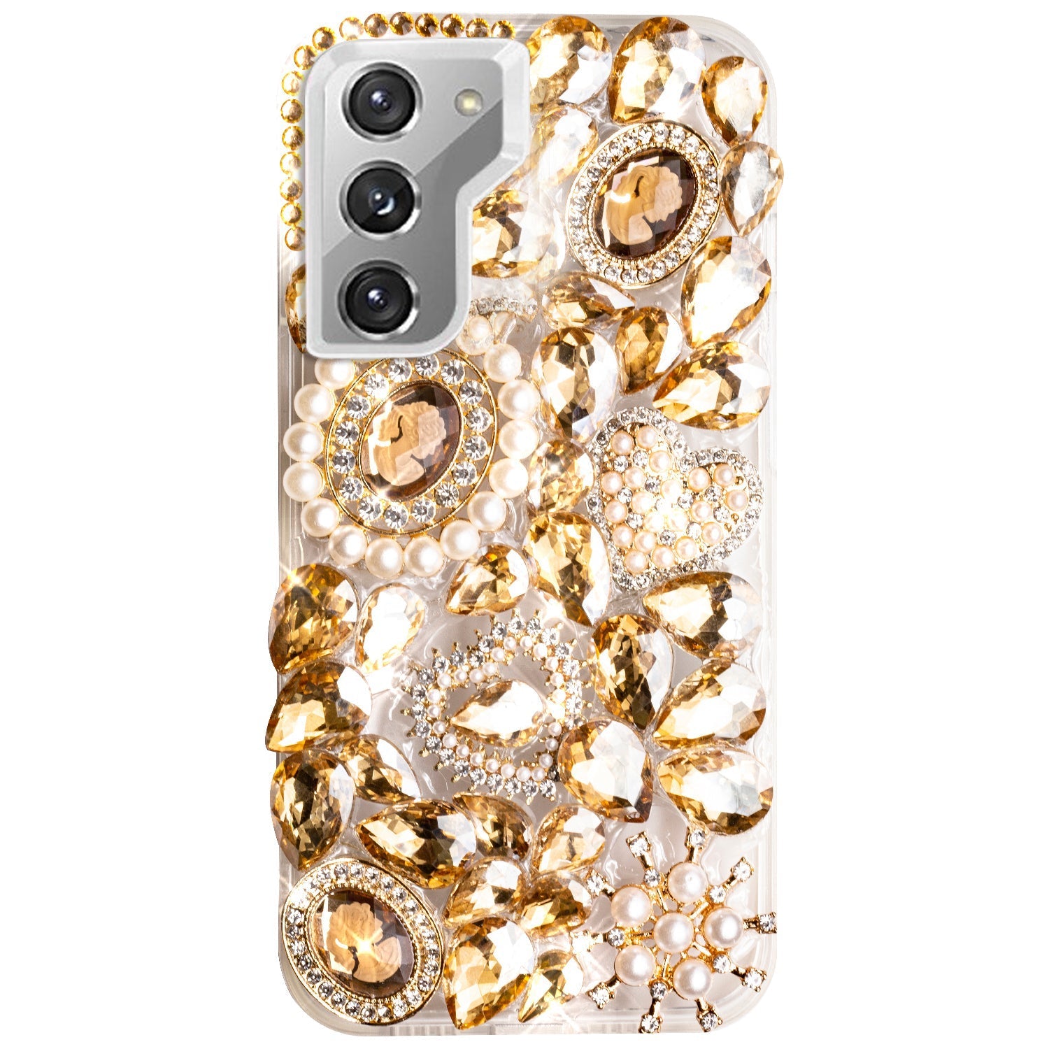 Samsung Galaxy S23 Plus 3D Diamond Luxury Bling Bling TPU Case