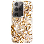 Samsung Galaxy S23 Ultra 3D Diamond Luxury Bling Bling TPU Case