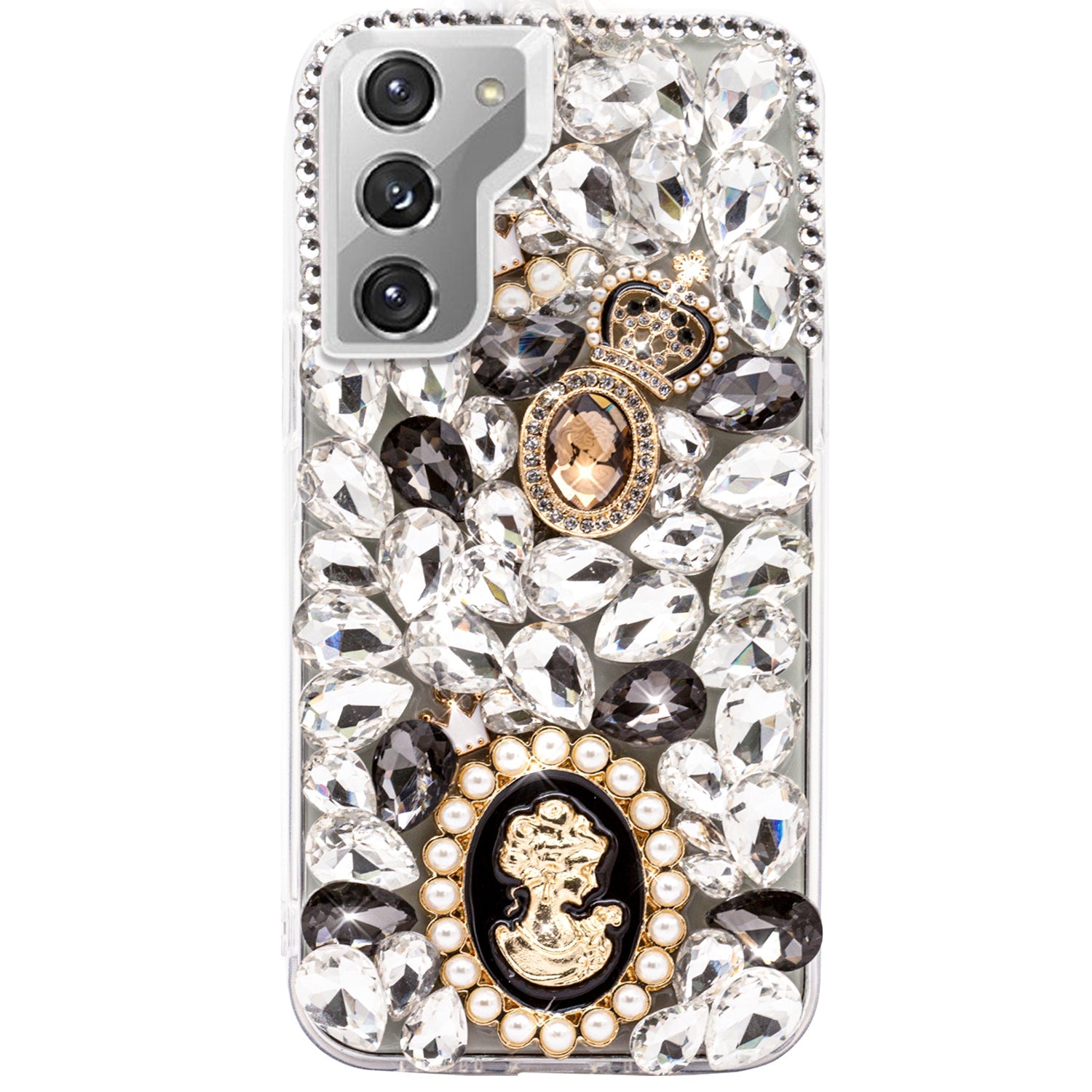 Samsung Galaxy S23 Plus 3D Diamond Luxury Bling Bling TPU Case