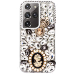 Samsung Galaxy S23 Ultra 3D Diamond Luxury Bling Bling TPU Case