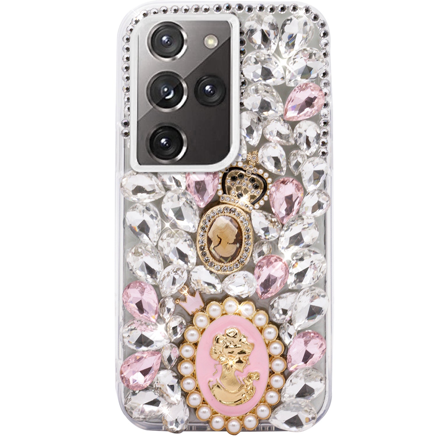 Samsung Galaxy S23 Ultra 3D Diamond Luxury Bling Bling TPU Case