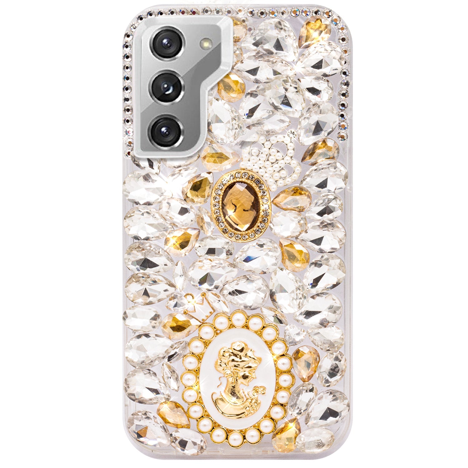 Samsung Galaxy S23 Plus 3D Diamond Luxury Bling Bling TPU Case