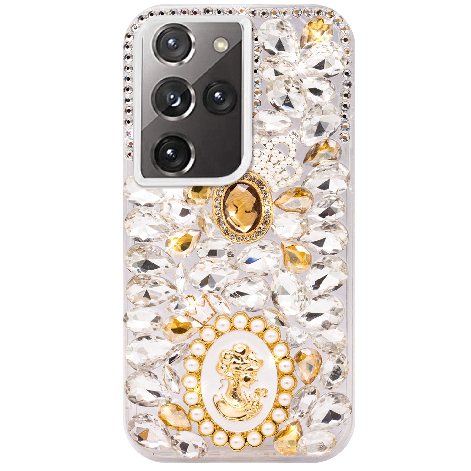 Samsung Galaxy S23 Ultra 3D Diamond Luxury Bling Bling TPU Case