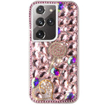 Samsung Galaxy S23 Ultra 3D Diamond Luxury Bling Bling TPU Case