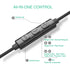 USB-C Wired Earbud Type Headphone With Microphone Compatible iPhone 15/15 Plus/15 Pro/15 Pro Max