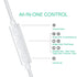 USB-C Wired Earbud Type Headphone With Microphone Compatible iPhone 15/15 Plus/15 Pro/15 Pro Max