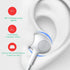 USB-C Wired Earbud Type Headphone With Microphone Compatible iPhone 15/15 Plus/15 Pro/15 Pro Max