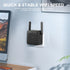WiFi Extender 5G 1200Mbps Wi-Fi Signal Booster Amplifier for Home WiFi 2.4GHz Dual Band Wireless Repeater with Strong,4 Antennas 360° Coverage with Ethernet Port AP Mode