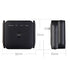 WiFi Extender 5G 1200Mbps Wi-Fi Signal Booster Amplifier for Home WiFi 2.4GHz Dual Band Wireless Repeater with Strong,4 Antennas 360° Coverage with Ethernet Port AP Mode