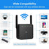 WiFi Extender 5G 1200Mbps Wi-Fi Signal Booster Amplifier for Home WiFi 2.4GHz Dual Band Wireless Repeater with Strong,4 Antennas 360° Coverage with Ethernet Port AP Mode