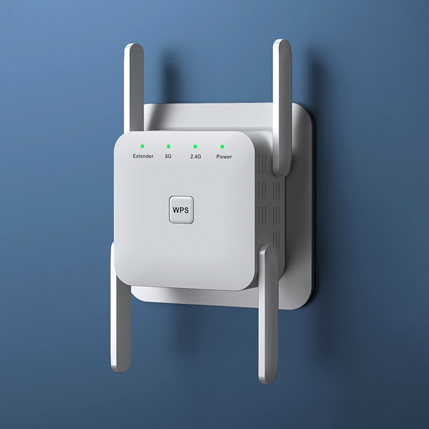 WiFi Extender 5G 1200Mbps Wi-Fi Signal Booster Amplifier for Home WiFi 2.4GHz Dual Band Wireless Repeater with Strong,4 Antennas 360° Coverage with Ethernet Port AP Mode
