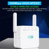 2.4Ghz Dual Band WiFi Extender 300M Internet Range Router Signal Booster
