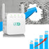 2.4Ghz Dual Band WiFi Extender 300M Internet Range Router Signal Booster