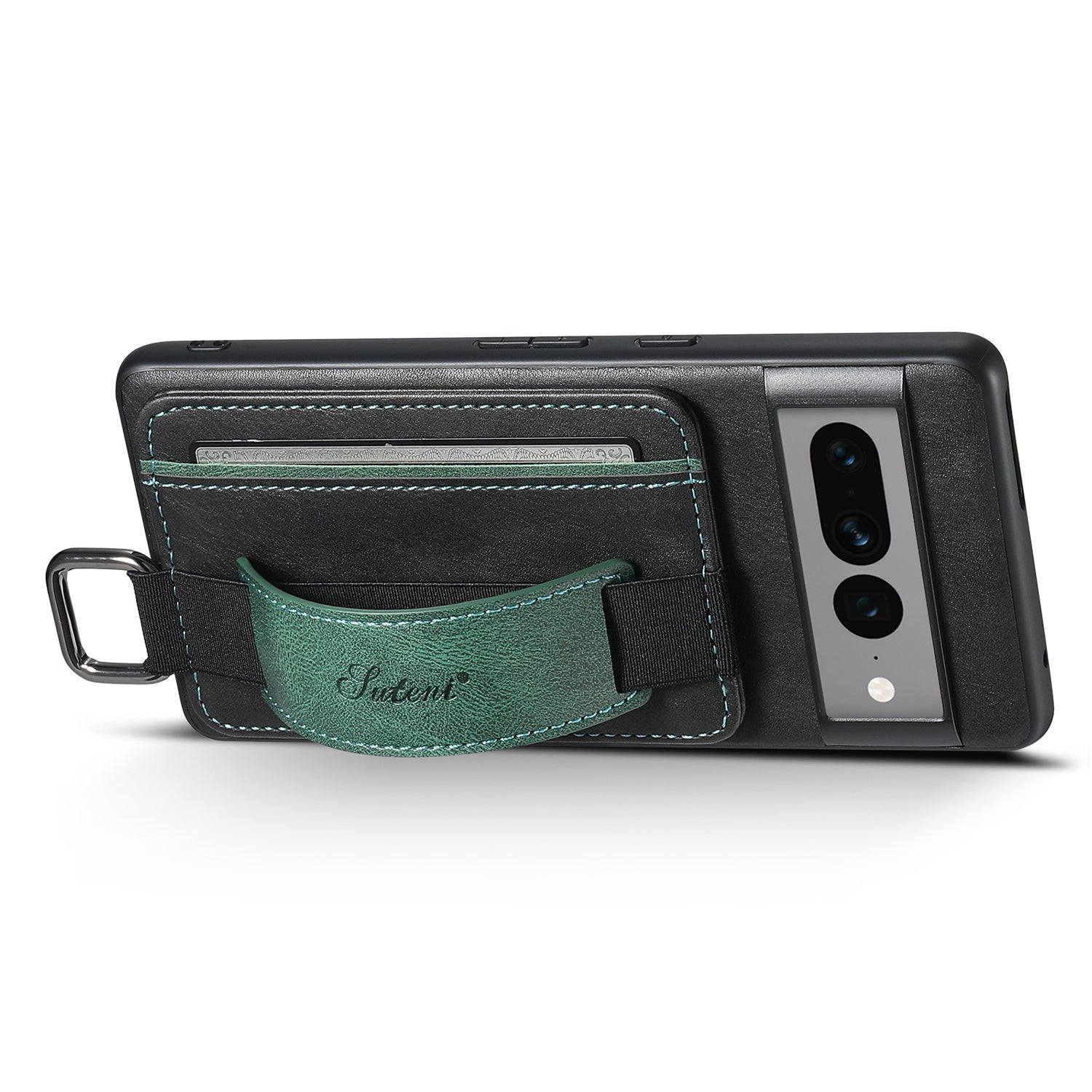 Google Pixel 8 Insert Card Insertion Wrist Strap Case