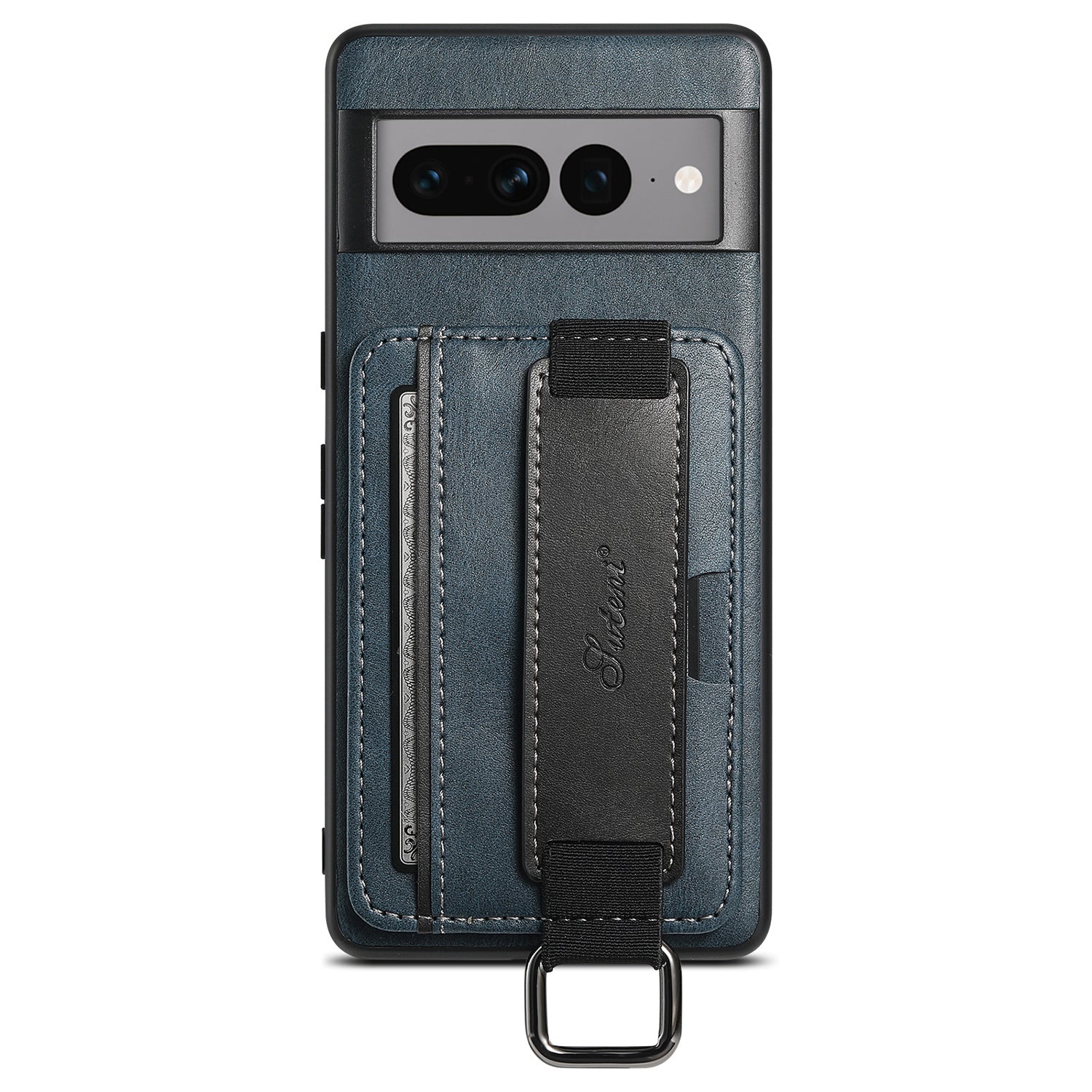 Google Pixel 8 Insert Card Insertion Wrist Strap Case
