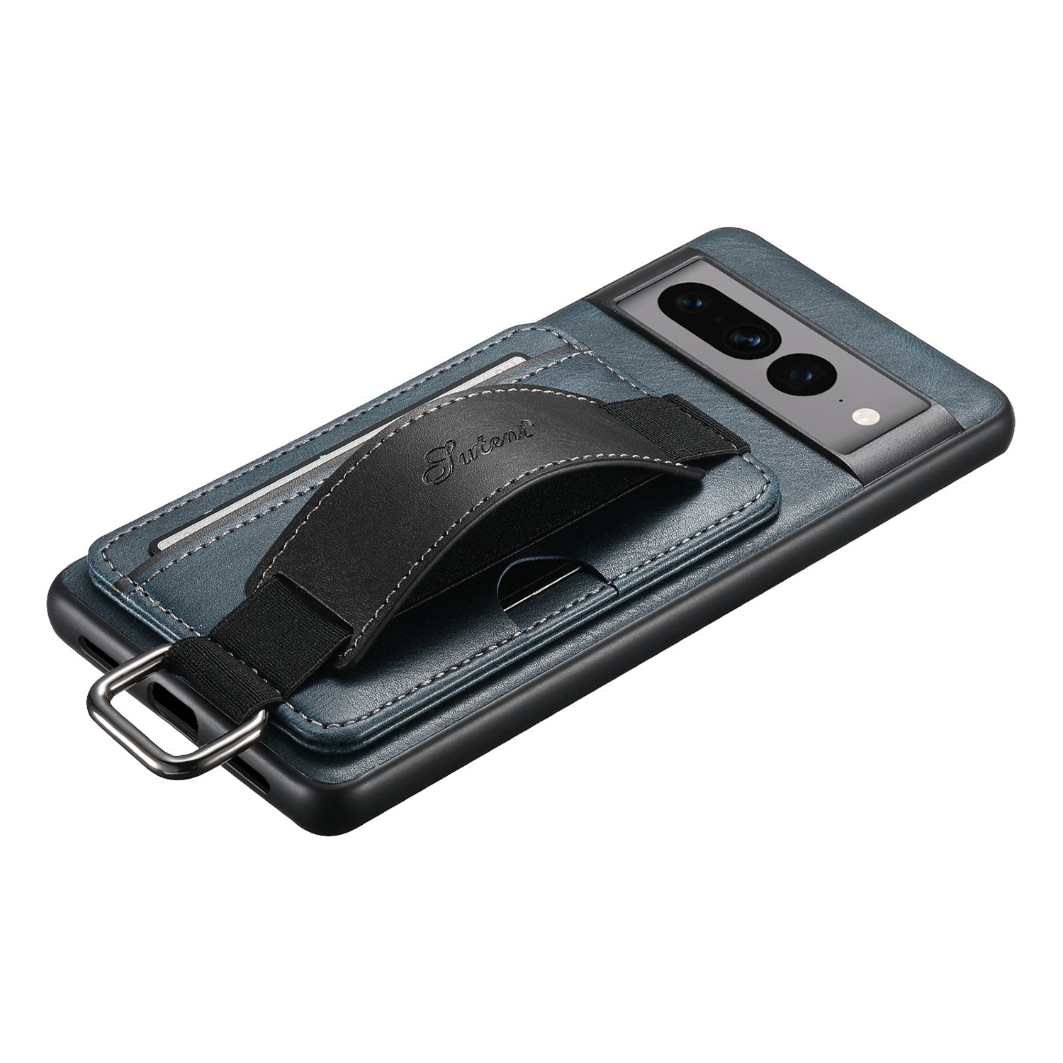 Google Pixel 8 Insert Card Insertion Wrist Strap Case