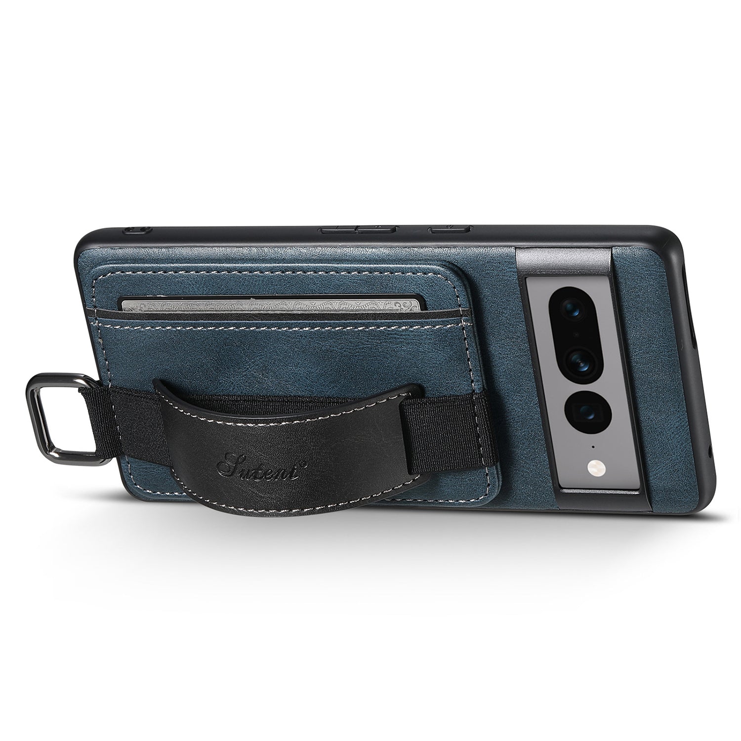 Google Pixel 8 Insert Card Insertion Wrist Strap Case
