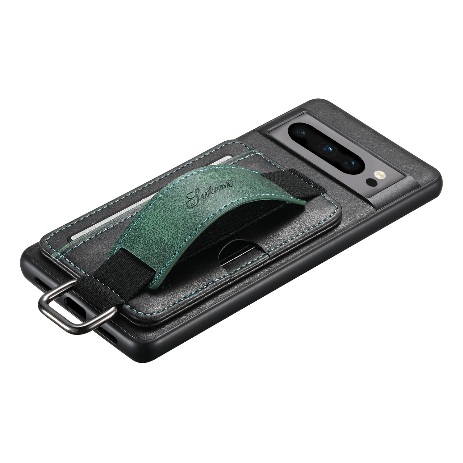 Google Pixel 8 Pro Insert Card Insertion Wrist Strap Case