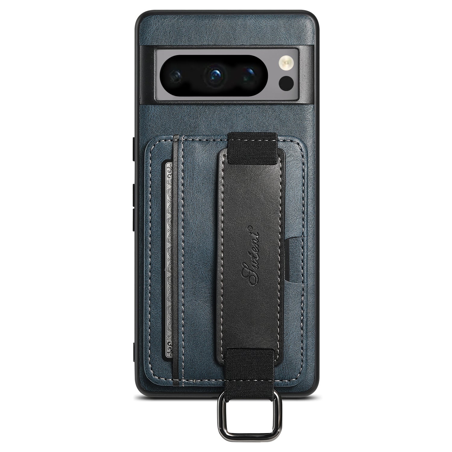 Google Pixel 8 Pro Insert Card Insertion Wrist Strap Case