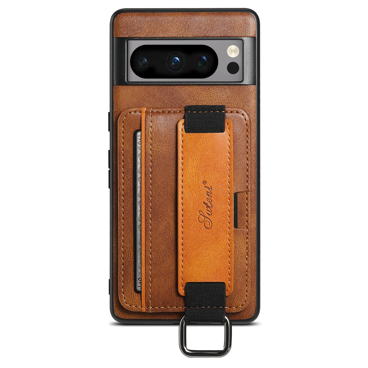 Google Pixel 8 Pro Insert Card Insertion Wrist Strap Case