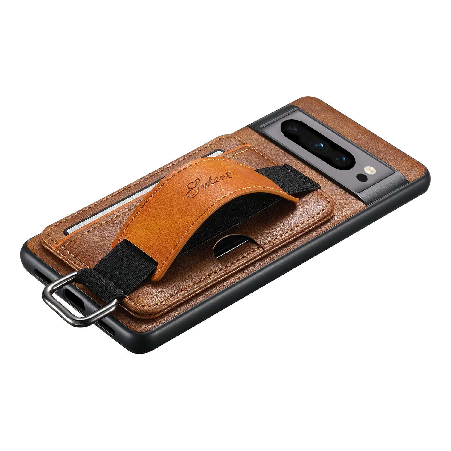 Google Pixel 8 Pro Insert Card Insertion Wrist Strap Case