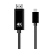 Type-C to HDMI Cable for Smartphone and Laptops with Type-C