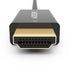 USB C to HDMI Cable 5ft, [USB 3.0 Type C to HDMI 4K] USB Type C to HDMI Cable for Home Office-Black
