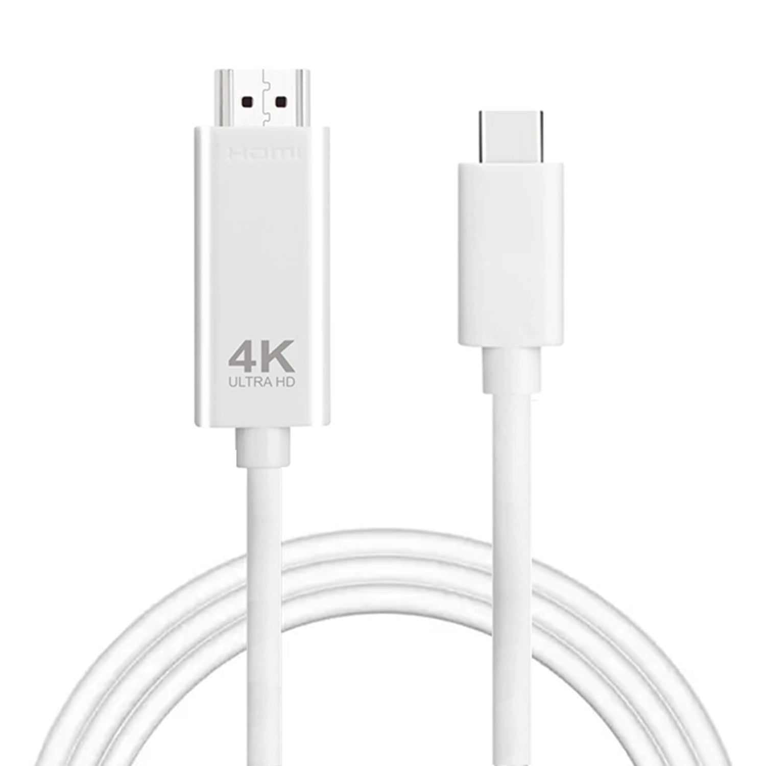 Type-C to HDMI Cable for Smartphone and Laptops with Type-C