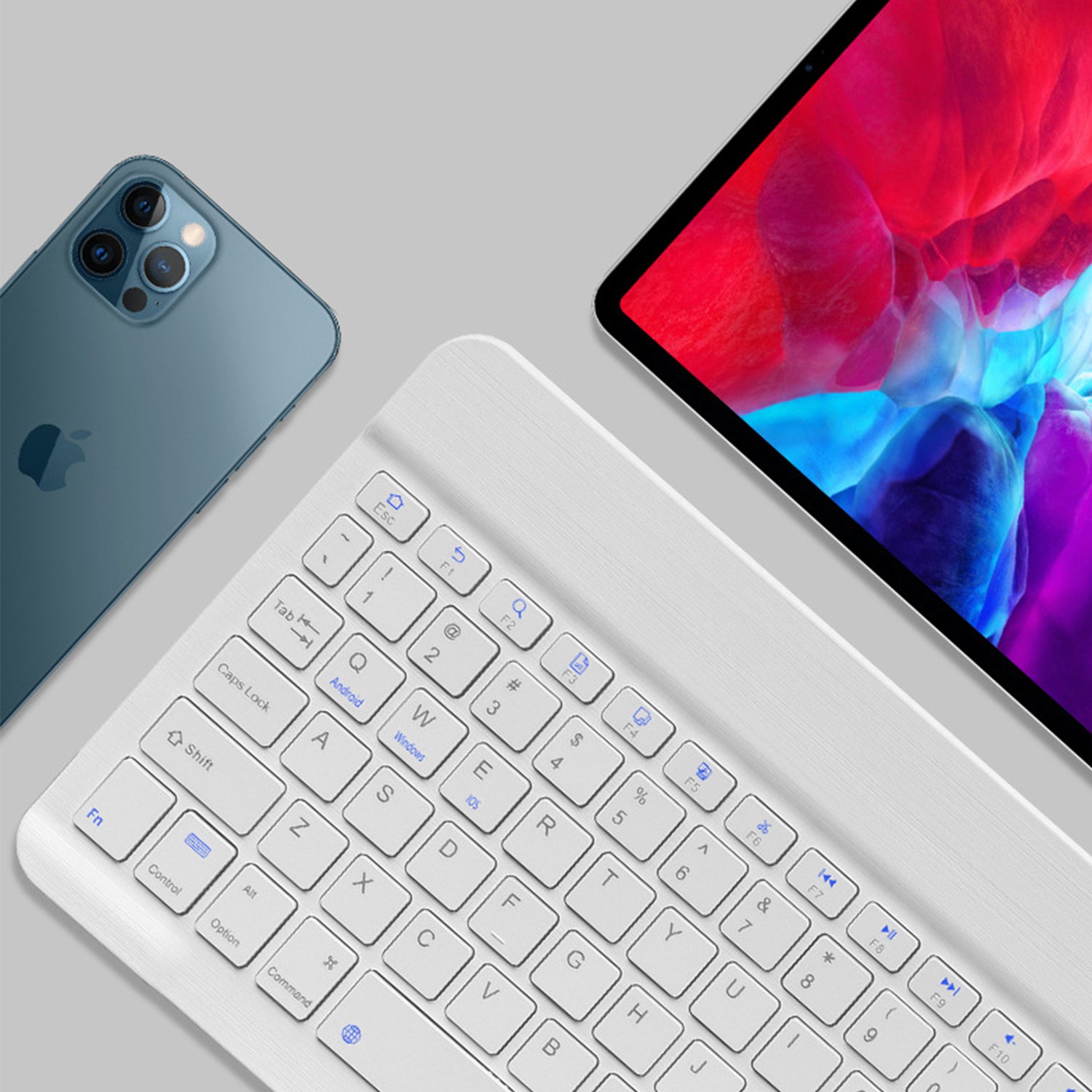 Bluetooth mouse and keyboard set,iPad is suitable for tablet computer wonderful control keyboard