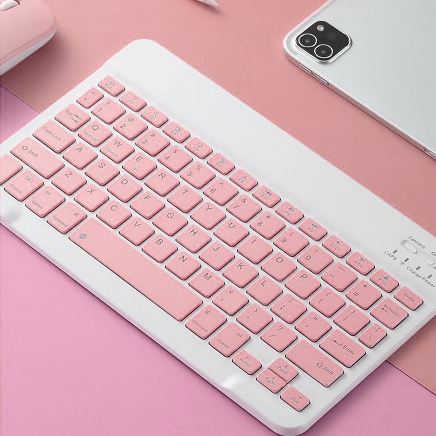 Bluetooth mouse and keyboard set,iPad is suitable for tablet computer wonderful control keyboard