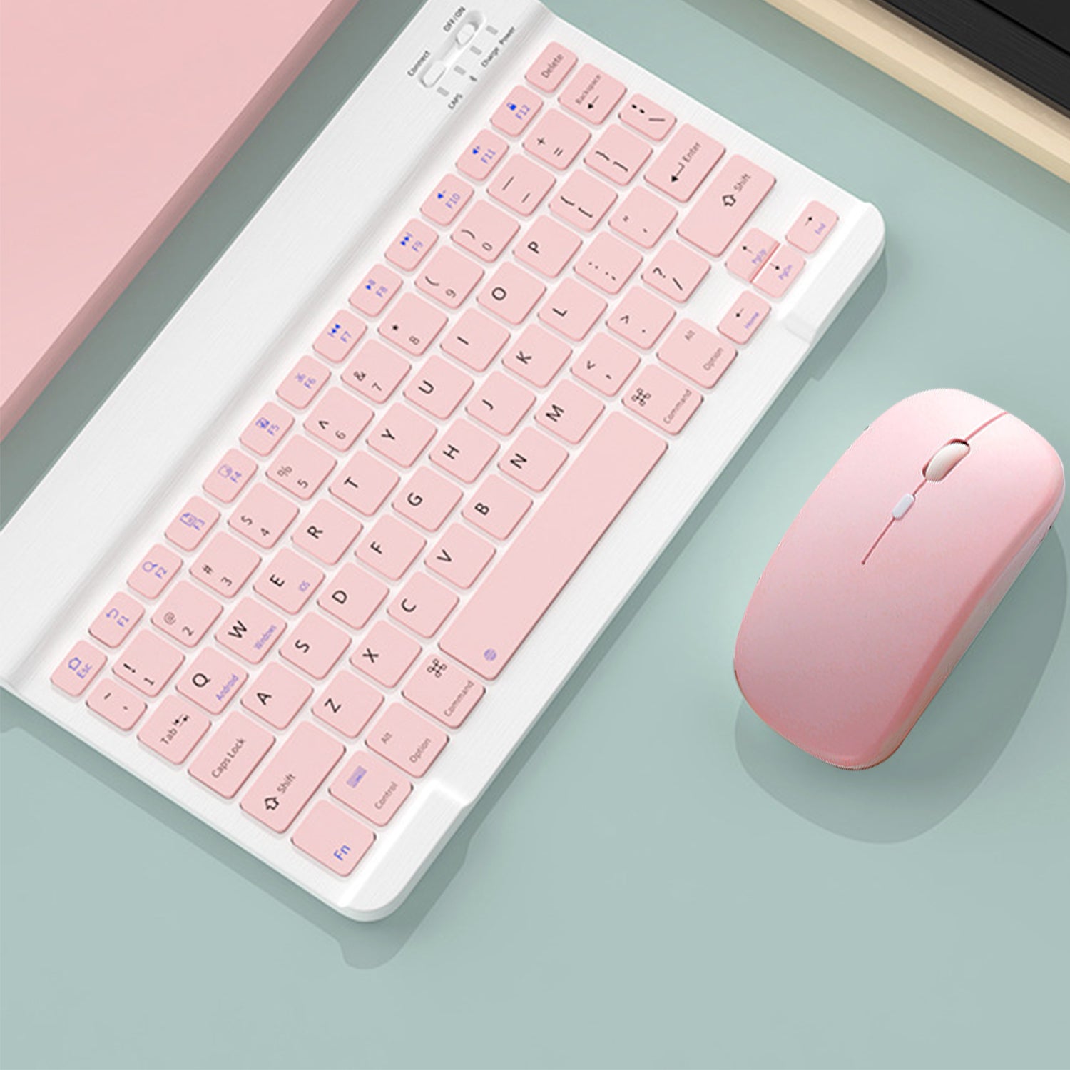 Bluetooth mouse and keyboard set,iPad is suitable for tablet computer wonderful control keyboard
