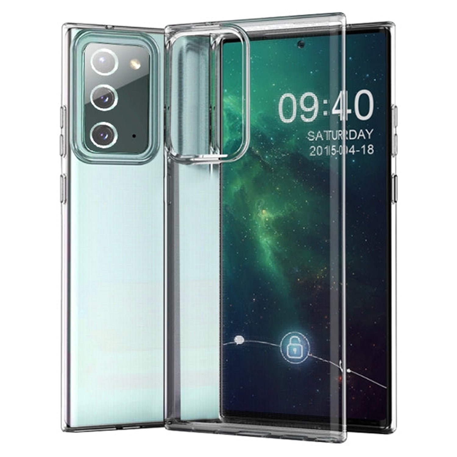 Samsung Galaxy Note20 Clear TPU Cover Clear Back Silicone Case