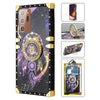 Samsung Galaxy Note 20 Ultra(6.7") TPU Luxury Lotus Pattern Fashion Case with Kickstand