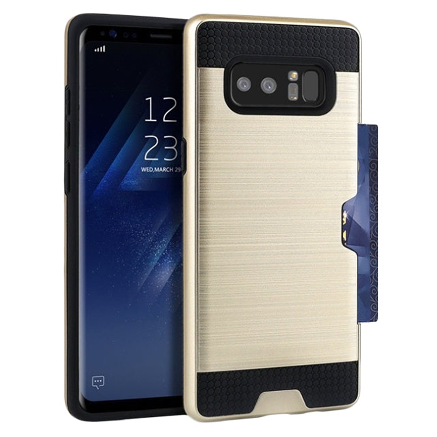 Note 8 Case with Slidable Card Holder