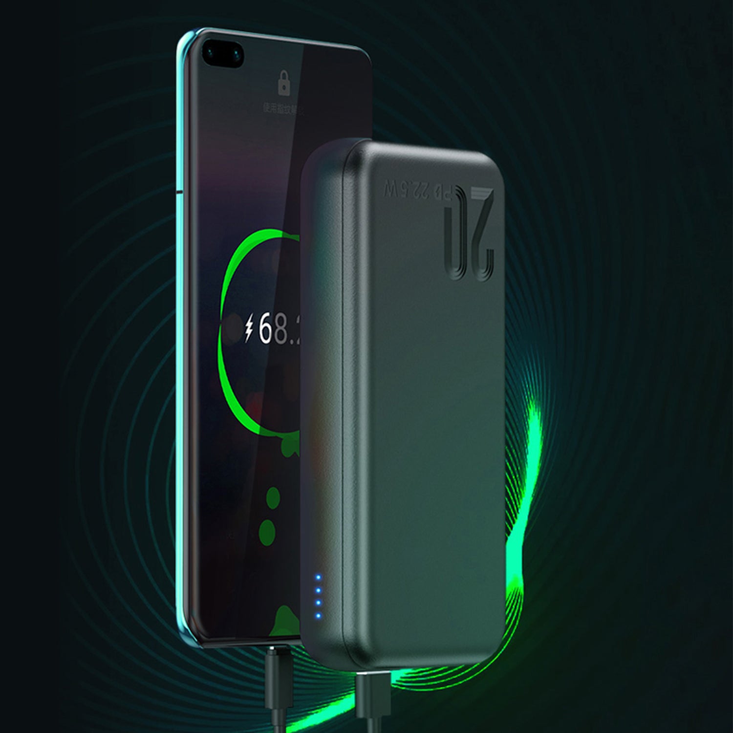 20000mAh 22.5W PD 22.5W fast charging power bank
