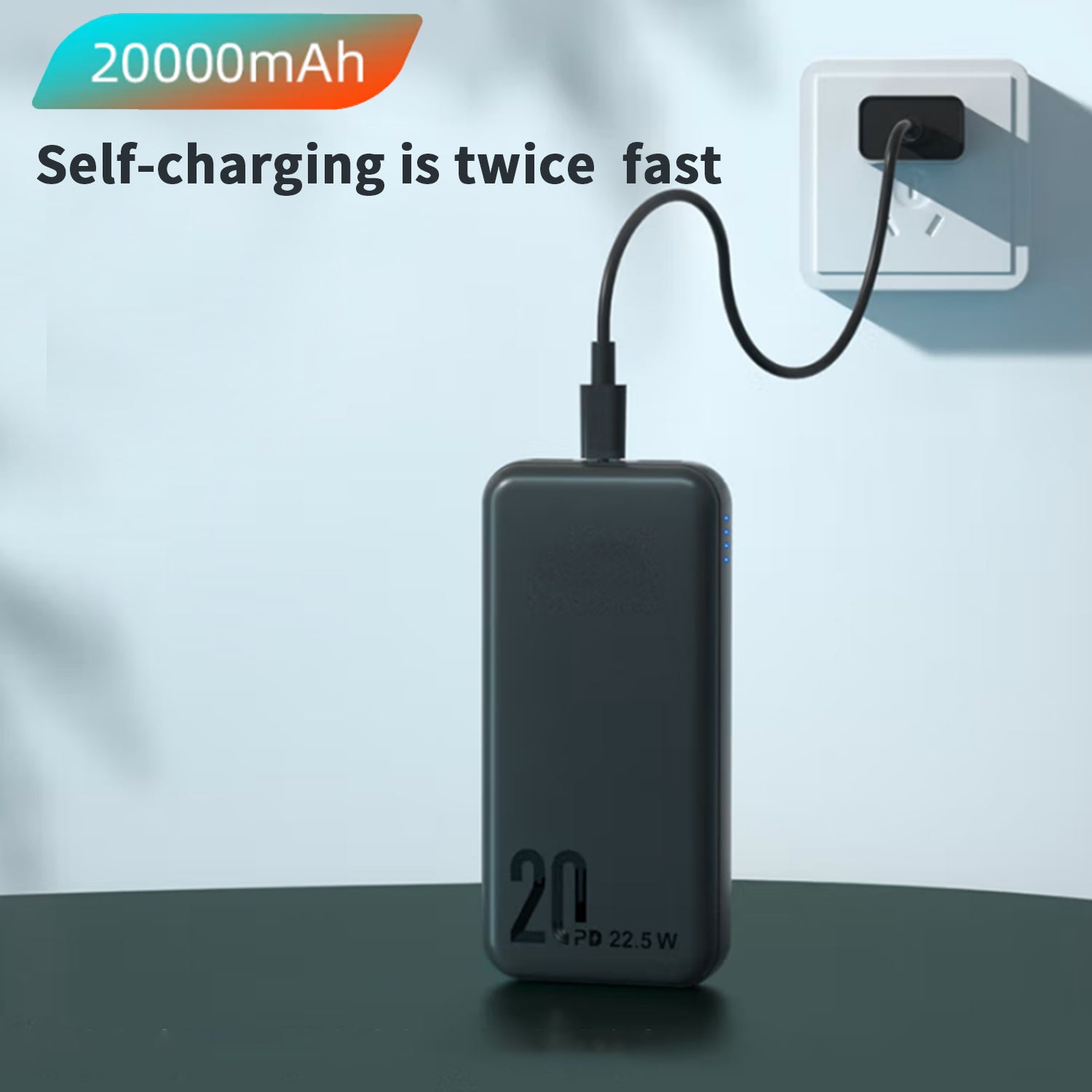 20000mAh 22.5W PD 22.5W fast charging power bank