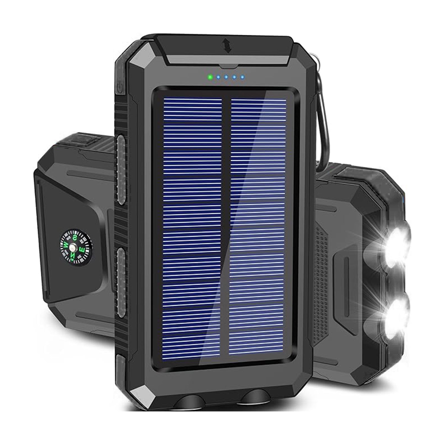 10000 mAh Portable Solar Panel Power Bank